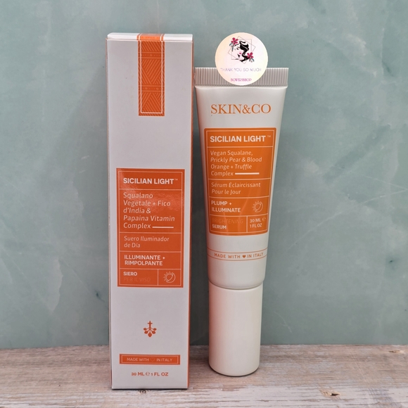 Skin & Co Sicilian Light Plump & Illuminate Face Serum 1 fl oz/ 30 ml New In Box - Picture 8 of 8